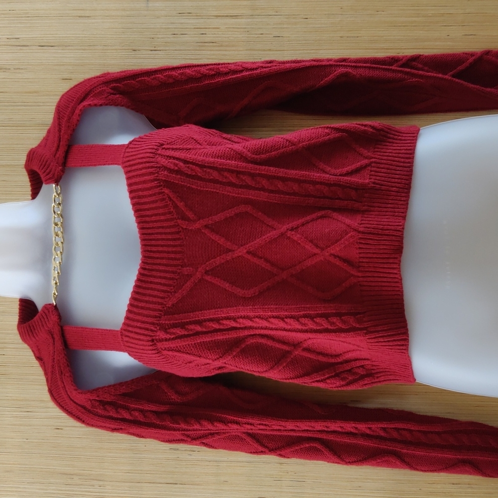 Sweater tank and shrug